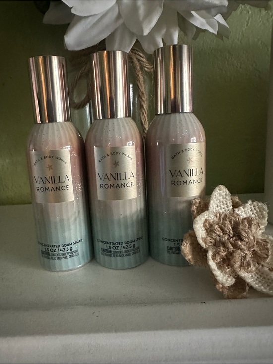 Bath & Body Works Other - Bath & Body Works Vanilla Romance Room Spray X3